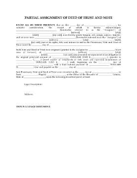 Show details for USA Partial Assignment of Deed of Trust Picture of USA Partial Assignment of Deed of Trust