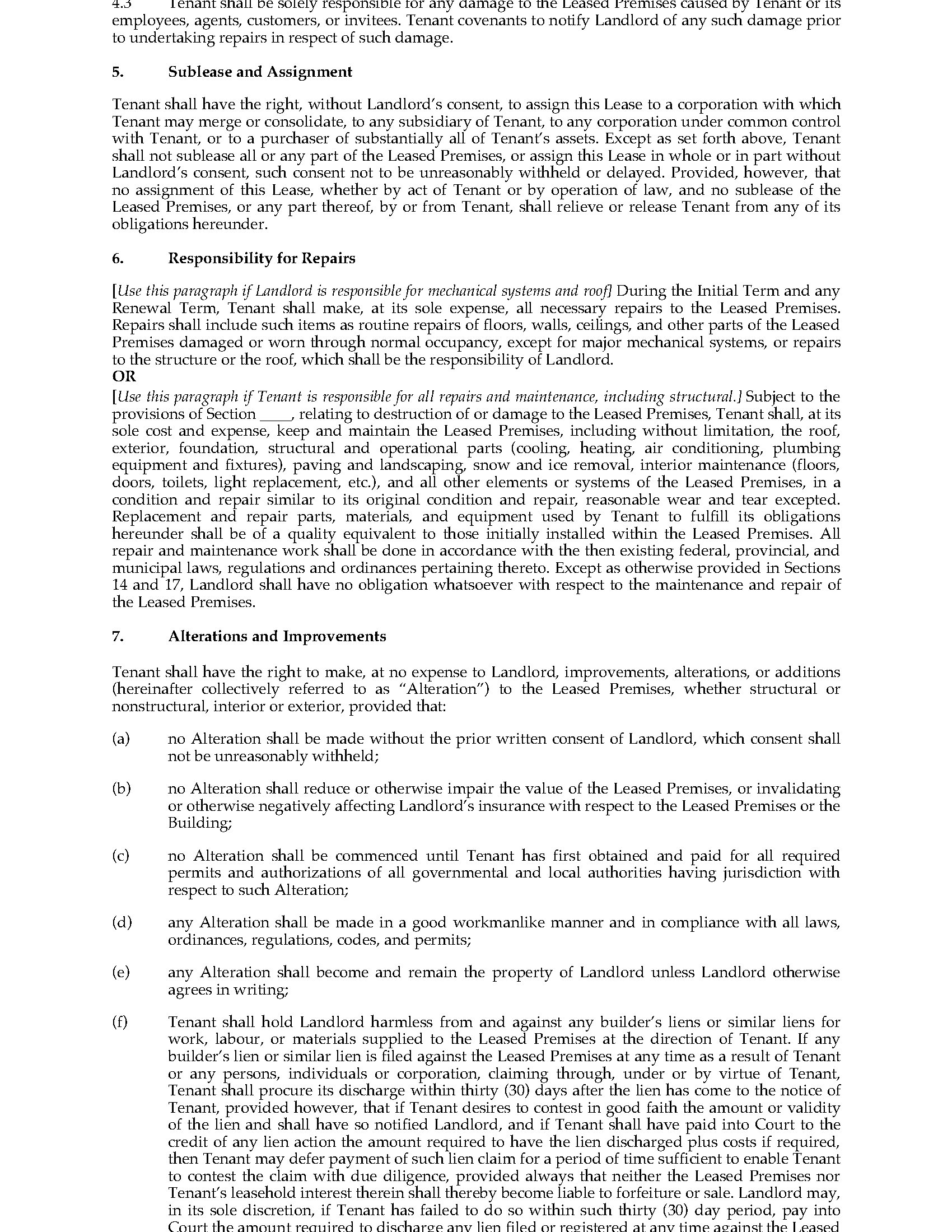 New Brunswick Standard Form Commercial Lease | MegaDox.com