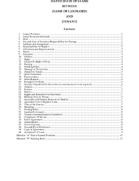 Show details for PEI Standard Form Commercial Lease Picture of PEI Standard Form Commercial Lease