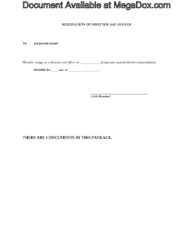 Picture of Change of Directors Package | Canada