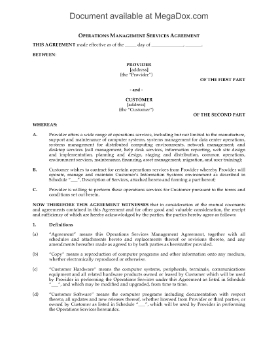 Show details for IT Operations Management Services Agreement Picture of IT Operations Management Services Agreement
