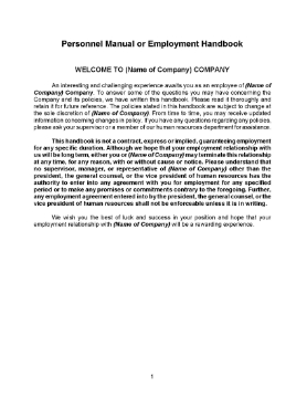 Show details for USA Employment Manual Picture of USA Employment Manual