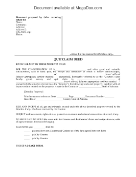 Show details for Arizona Quitclaim Deed Picture of Arizona Quitclaim Deed
