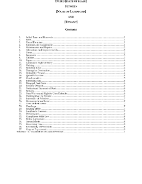 Show details for South Carolina Commercial Lease Agreement Picture of South Carolina Commercial Lease Agreement