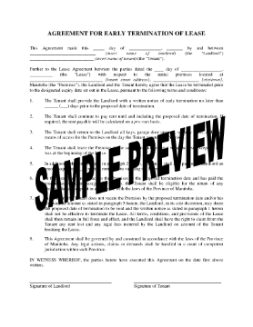 Show details for Manitoba Agreement to Terminate Lease Early Picture of Manitoba Agreement to Terminate Lease Early