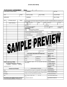 Show details for Alberta Purchase Agreement for New or Used Vehicles Picture of Alberta Purchase Agreement for New or Used Vehicles