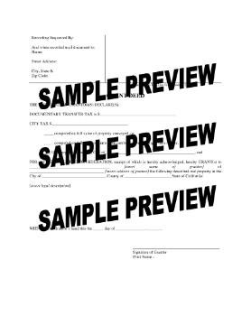 Show details for California Grant Deed Picture of California Grant Deed