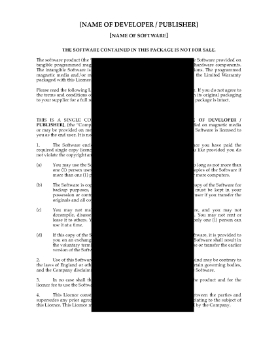 Show details for End User Software Licence Agreement | UK Picture of End User Software Licence Agreement | UK