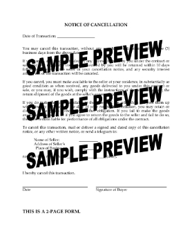 Show details for USA Notice of Cancellation Picture of USA Notice of Cancellation
