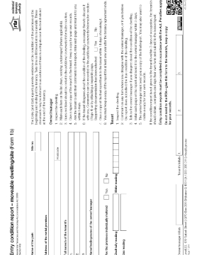 Show details for Queensland Entry Condition Report - Moveable Dwelling / Site Picture of Queensland Entry Condition Report - Moveable Dwelling / Site