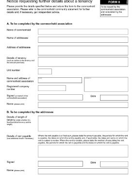 Show details for Notice Requesting Further Details About a Commonhold Tenancy | UK Picture of Notice Requesting Further Details About a Commonhold Tenancy | UK