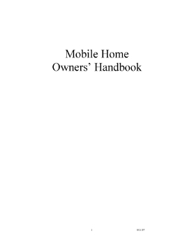 Show details for Colorado Mobile Home Owner's Handbook Picture of Colorado Mobile Home Owner's Handbook
