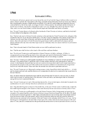 Show details for Leonardo da Vinci Last Will Picture of Leonardo da Vinci Last Will