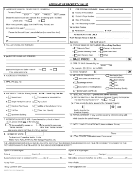 Show details for Arizona Affidavit of Property Value Picture of Arizona Affidavit of Property Value