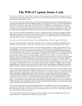 Show details for Captain James Cook Last Will and Testament Picture of Captain James Cook Last Will and Testament