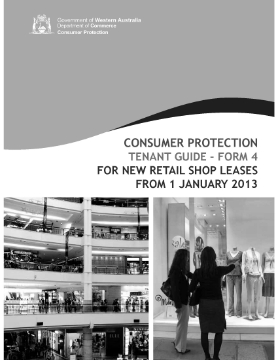 Show details for Western Australia Retail Shop Tenant Guide Picture of Western Australia Retail Shop Tenant Guide