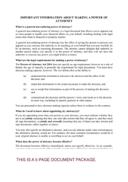 VIC general power of attorney VIC general power of attorney