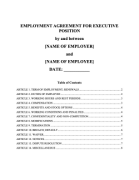 China CEO Employment Agreement China CEO Employment Agreement