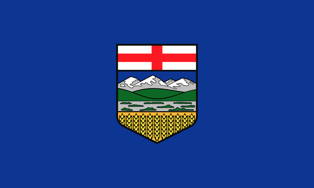 Alberta provincial flag