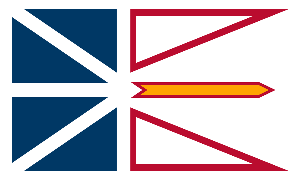 Newfoundland and Labrador provincial flag